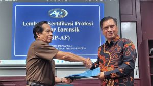 MoU PUSAKA dengan LSP Auditor Forensik